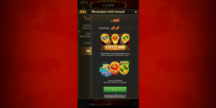 Cara Mengakses Demo Slot 3 Coin Treasures Jili
