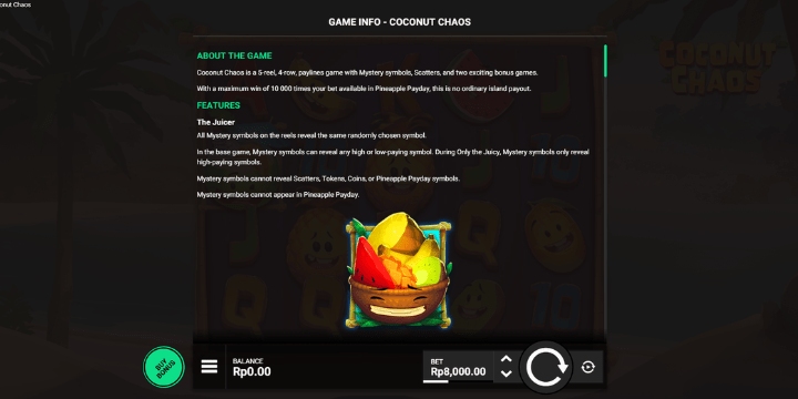 Mengapa Coconut Chaos Berbeda dari Slot Tropis Lainnya