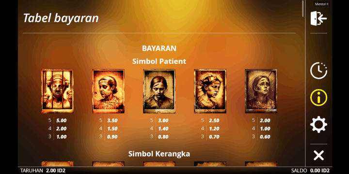 Perbandingan, Mental vs Mental 2