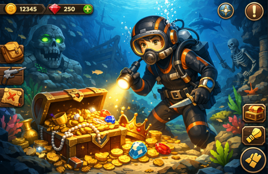 Treasure Diver Permainan