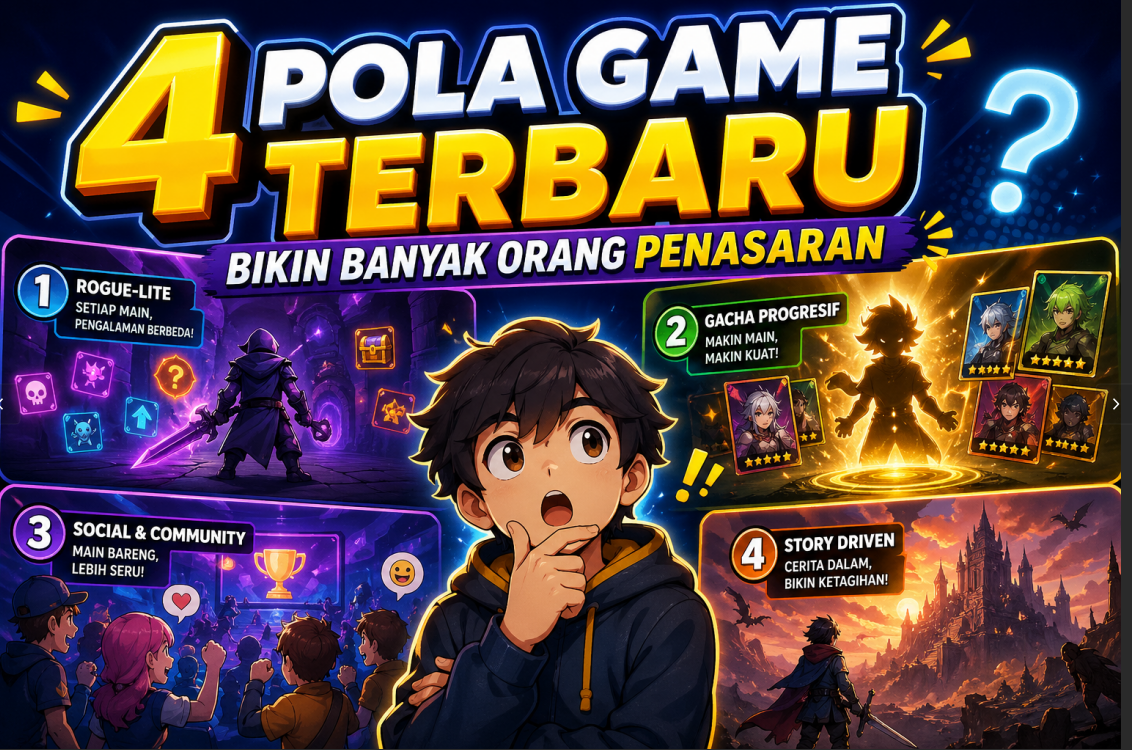 4 Pola Game Terbaru Bikin Banyak