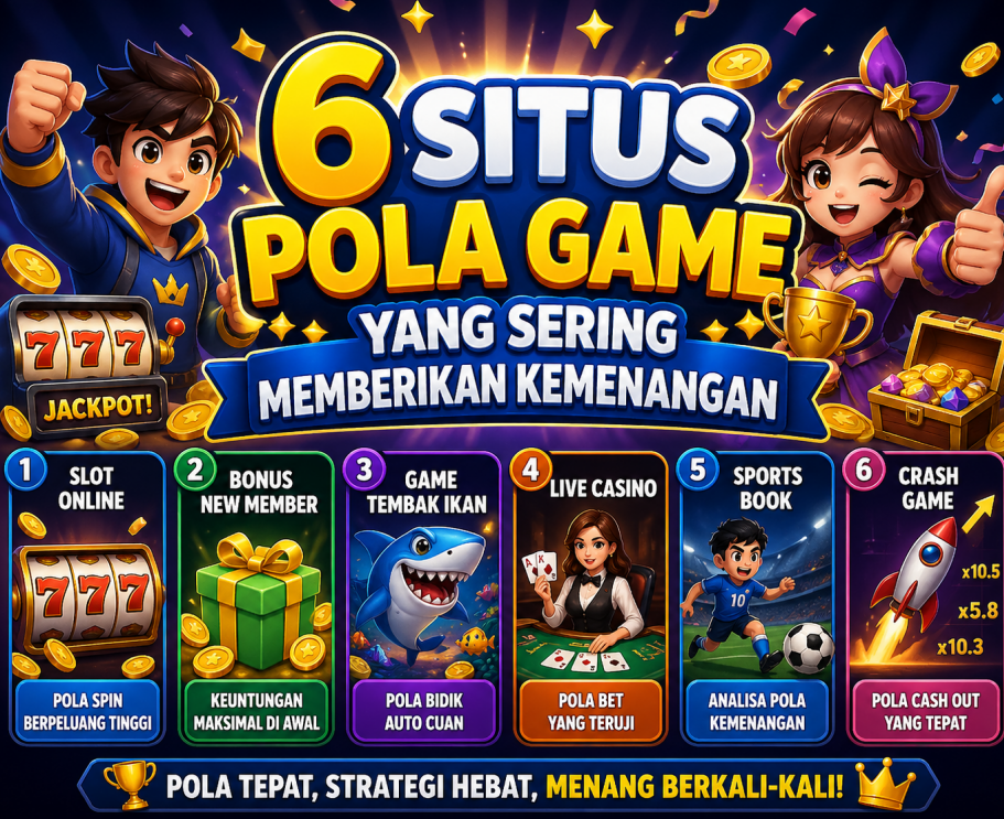 6 Situs Pola Game yang Sering