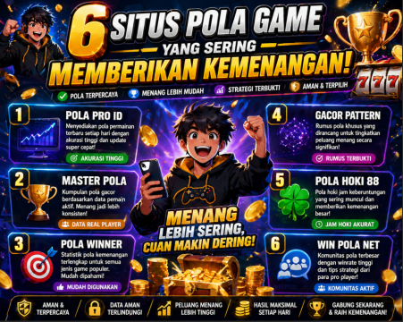 6 Situs Pola Game yang Sering