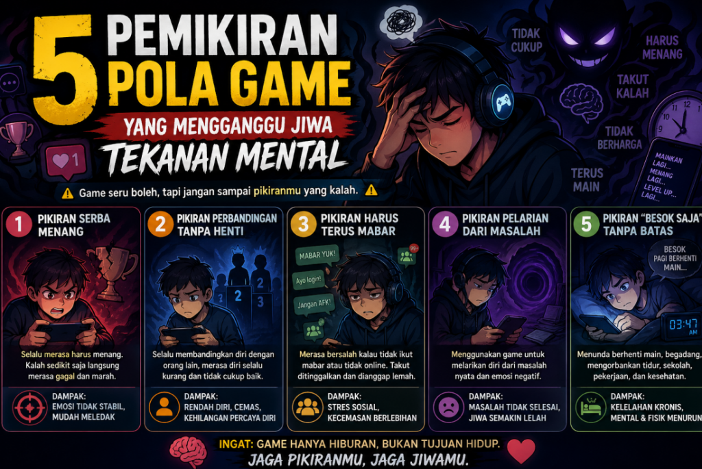 5 Pemikiran Pola Game