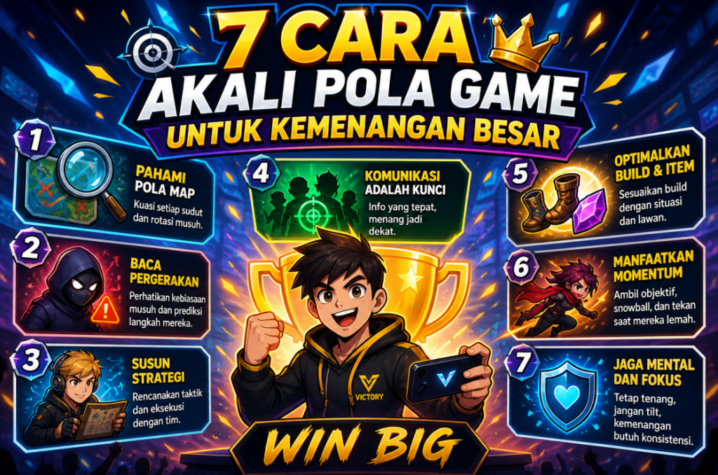 7 Cara Akali Pola Game