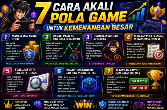 7 Cara Akali Pola Game