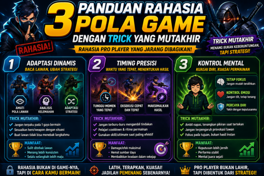 3 Panduan Rahasia Pola Game