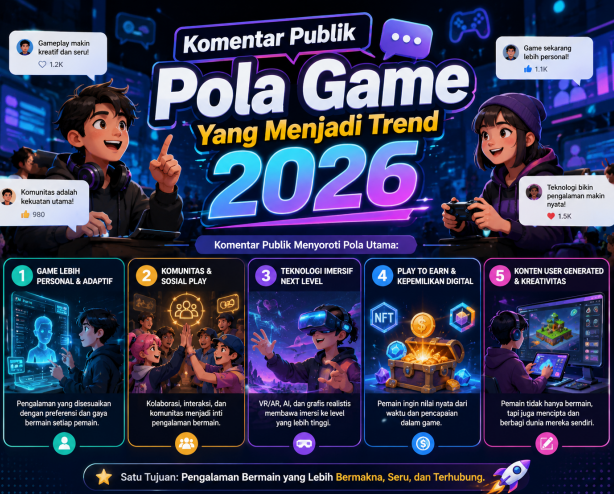 Komentar Publik Pola Game