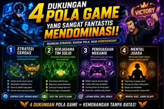 4 Dukungan Pola Game