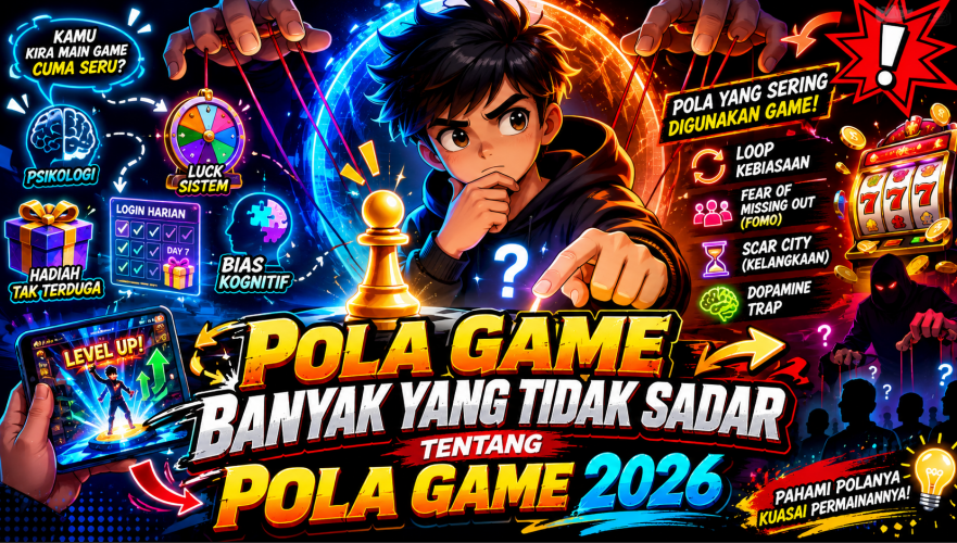 Pola Game Banyak yang Tidak Sadar