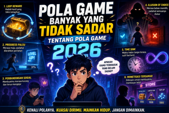 Pola Game Banyak yang Tidak Sadar