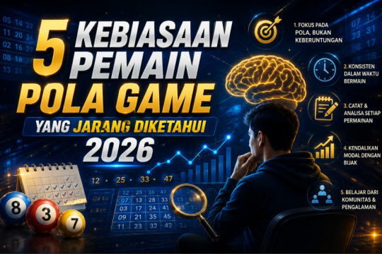 5 Kebiasaan Pemain Pola Game